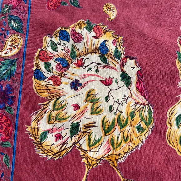 Set of 2 April Cornell 🦃 Turkey Placemats - Picture 5 of 9